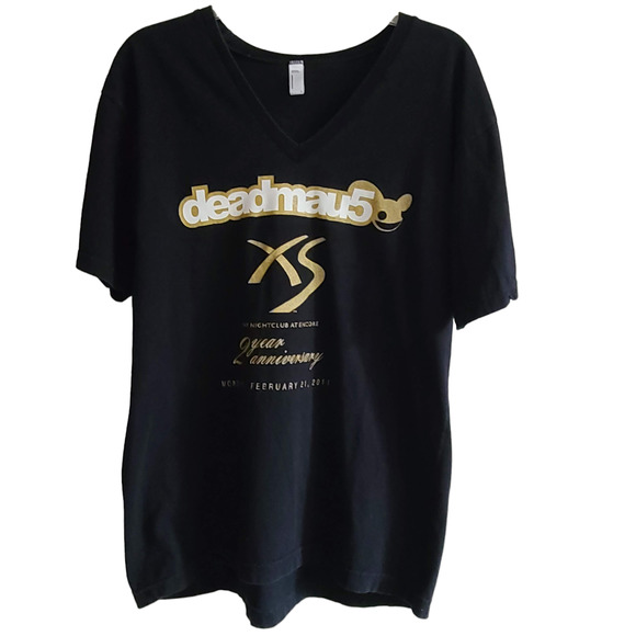 DEADMAU5 Graphic Tee The Nightclub at Encore Beach Club Las Vegas Unisex Large - Picture 1 of 9